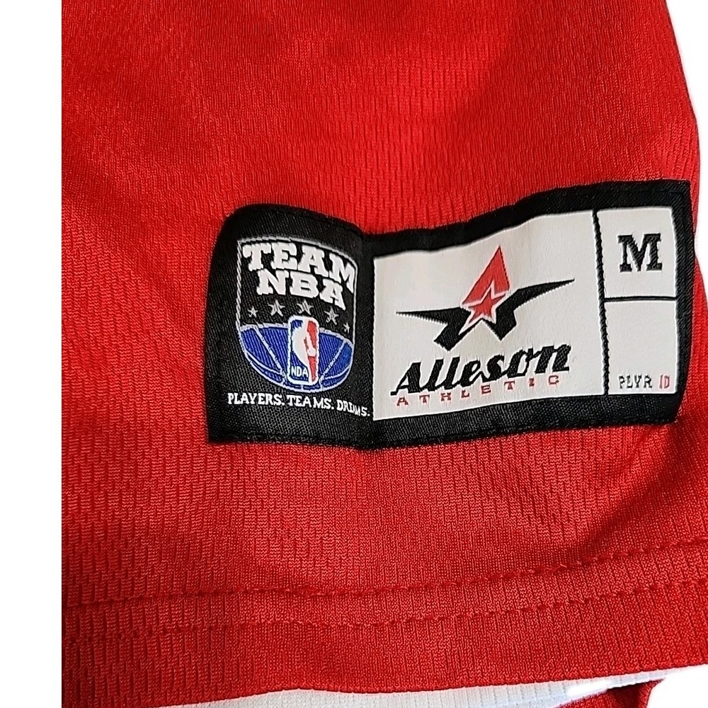 Alleson Athletic‎ NBA Houston Rockets Reversible Red/White #15 Jersey Men's M - Picture 2 of 5